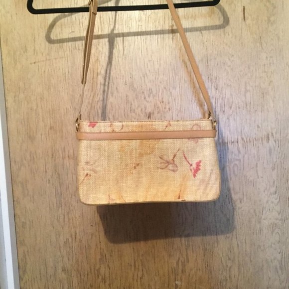 Ricardo Beverly Hills shoulder bag faux straw look - Picture 1 of 9